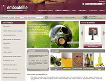 Tablet Screenshot of embouteille.com
